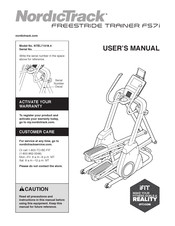 NordicTrack NTEL71318.4 User Manual