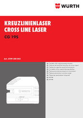 Würth CG 19S Translation Of The Original Operating Instructions