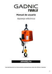 Gadnic APAREJ14 User Manual