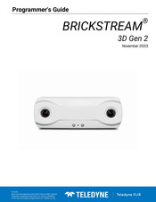 TELEDYNE FLIR BRICKSTREAM 3D Gen 2 Programmer's Manual