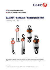 Eller PH4 Operating Instructions Manual