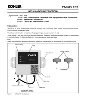Kohler GM123330-KP1-QS Installation Instructions Manual