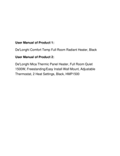 DeLonghi EW7707CBC Instructions For Use Manual