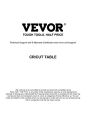 VEVOR C240407S-01 Manual