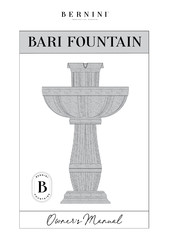 Bernini BARI Owner's Manual
