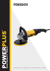 Powerplus POWX0474 Original Instruction Manual