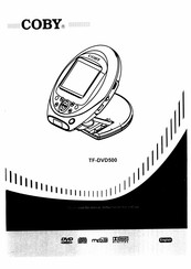 Coby TF-DVD500 - DVD Player - 3.5 Manual