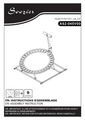 Soozier A62-045V00 Assembly Instruction Manual