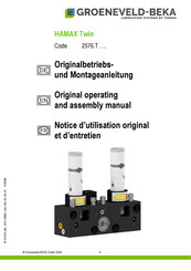 Timken GROENEVELD-BEKA HAMAX Twin Original Operating And Assembly Manual