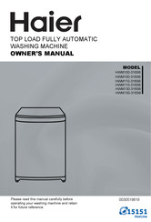 Haier HWM130-316S8 Owner's Manual