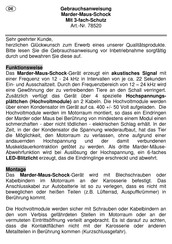 Isotronic 78520 Instructions For Use Manual