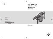Bosch Professional GSH 5 HX Original Instructions Manual