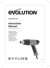 Evolution HDG200 Instruction Manual