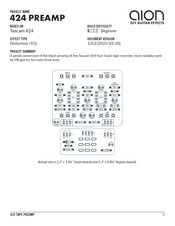 aion 424 PREAMP Manual