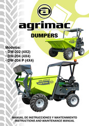 agrimac DW-204 P Instruction And Maintenance Manual