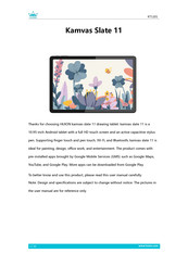 Huion Kamvas Slate11 User Manual