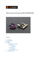 DFRobot SEN0098 Manual