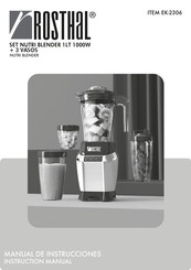 Rosthal EK-2306 Instruction Manual
