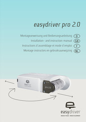REICH easydriver pro 2.0 Installation And Instruction Manual