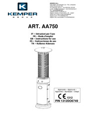 Kemper AA750 Instructions For Use Manual