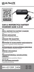 ULTIMATE SPEED ULGD 5.0 E4 Translation Of The Original Instructions