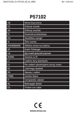 Emos P57102 Manual