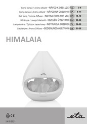 eta IVP2400-0750WG Instructions For Use Manual