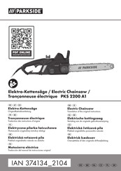 Parkside PKS 2200 A1 Translation Of The Original Instructions