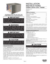 Lennox CK40HT Series Installation Instructions Manual