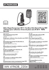 Parkside 419638 2204 Translation Of The Original Instructions