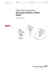 Endress+Hauser Micropilot FMR56 Operating Instructions Manual