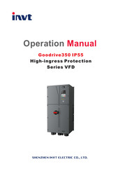 INVT GD350-037G/045P-45-NS Operation Manual