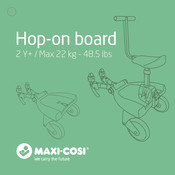Maxi-Cosi Hop-on board 014111801D Manual