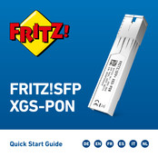 AVM FRITZ!SFP XGS-PON Quick Start Manual
