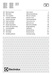Electrolux KBD4Z User Manual