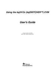 Texas Instruments bqSWITCHER bq24125 User Manual