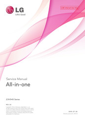 LG 27V745 Series Service Manual