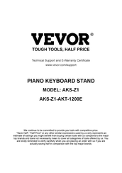 VEVOR AKS-Z1-AKT-1200E User Manual