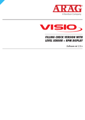 Nordson ARAG VISIO Manual