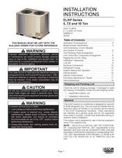 Lennox EL090KPSS Installation Instructions Manual