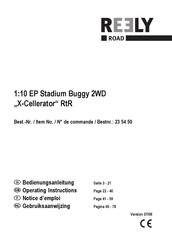 Reely ROAD 235450 Operating Instructions Manual