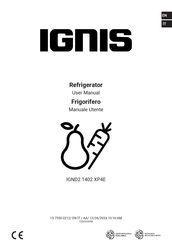 Ignis IGND2 1402 XP4E User Manual