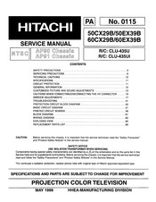 Hitachi 60CX29B Service Manual
