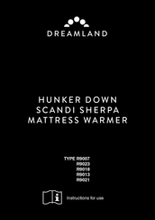 Dreamland R9013 Instructions For Use Manual