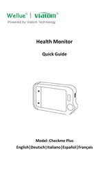 Viatom Wellue Checkme Plus Quick Manual