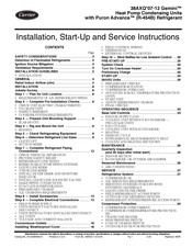 Carrier Gemini 38AXQ 12 Series Installation, Start-Up And Service Instructions Manual