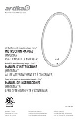 Artika Corby WMIRH-COCH-O2228 Instruction Manual