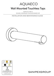 Sanipex AQUAECO AQM-ECO-I305-A Installation And Maintenance Manual