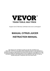 VEVOR YCJ-01 Instruction Manual