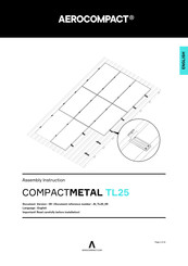 AEROCOMPACT COMPACTMETAL TL25 Assembly Instruction Manual